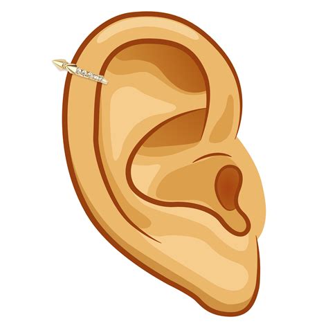 ear piercing clip art